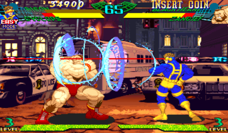 Marvel Super Heroes Vs. Street Fighter (USA 970625) Screenthot 2